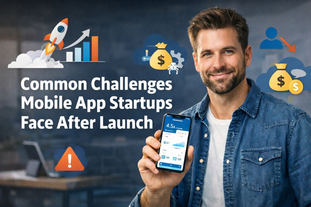 Common Challenges Mobile App Startups Face After Launch